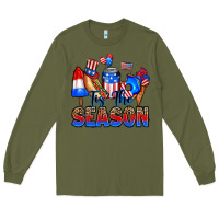 Army Green tis' the season Long Sleeve Tee - RanaPortraitStore