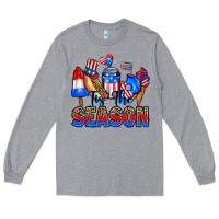 Heather Grey tis' the season Long Sleeve Tee - RanaPortraitStore
