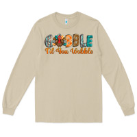 Mushroom gobble till you wobble Long Sleeve Tee - BarkalooDesign