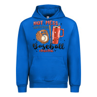 Cobalt hot mess always stressed baseball mama stanley cup Urban Hoodie - MaliasSmallBusiness