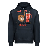 Navy hot mess always stressed baseball mama stanley cup Urban Hoodie - MaliasSmallBusiness