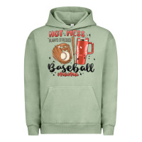 Pigment Oil Green hot mess always stressed baseball mama stanley cup Urban Hoodie - MaliasSmallBusiness