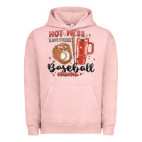 Pigment Salmon hot mess always stressed baseball mama stanley cup Urban Hoodie - MaliasSmallBusiness