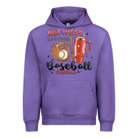 Tulip hot mess always stressed baseball mama stanley cup Urban Hoodie - MaliasSmallBusiness