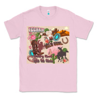 Bubblegum Pink yeehaw western Classic Tee - Zillion Design Studio