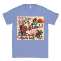 Colony Blue yeehaw western Classic Tee - Zillion Design Studio