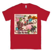 Red yeehaw western Classic Tee - Zillion Design Studio