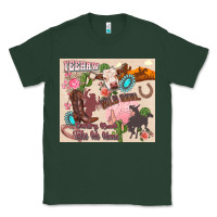 Sports Green yeehaw western Classic Tee - Zillion Design Studio