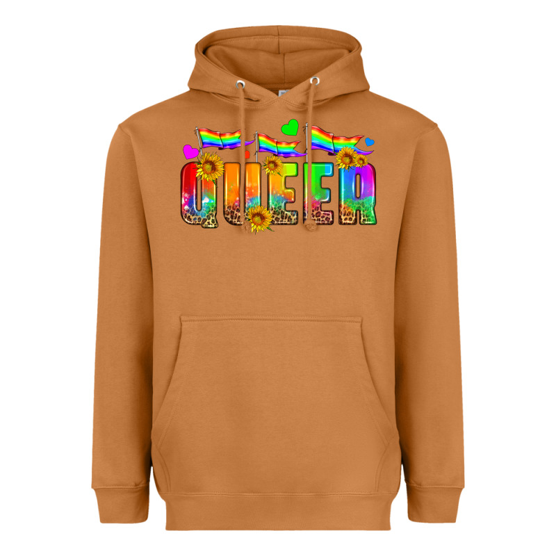 Queer Heavyweight Hoodie by HRA Design Shop | Teevron