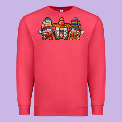 Mexican Gnomes Premium Sweatshirt Designed By Jahusdesignshop