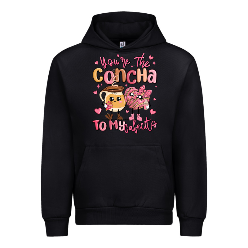 Youre The Concha To My Cafecito Mexican Pan Dulce Urban Hoodie by MaliasSmallBusiness | Teevron