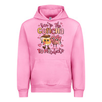 Fuchsia Pink youre the concha to my cafecito mexican pan dulce Urban Hoodie - MaliasSmallBusiness