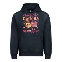 Navy youre the concha to my cafecito mexican pan dulce Urban Hoodie - MaliasSmallBusiness