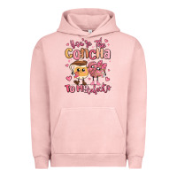 Pigment Salmon youre the concha to my cafecito mexican pan dulce Urban Hoodie - MaliasSmallBusiness