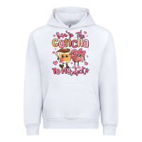 White youre the concha to my cafecito mexican pan dulce Urban Hoodie - MaliasSmallBusiness