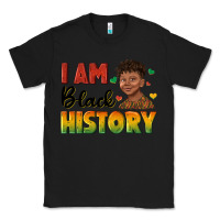 Black i am black history with afro black boy Classic Tee - texasbilliewilder
