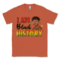 Copper i am black history with afro black boy Classic Tee - texasbilliewilder