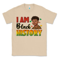 Mushroom i am black history with afro black boy Classic Tee - texasbilliewilder