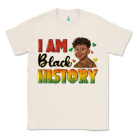 Natural i am black history with afro black boy Classic Tee - texasbilliewilder