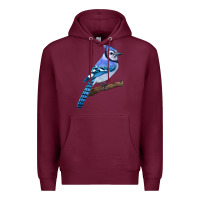 Blue Jay Bird Premium Hoodie | Teevron