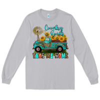 Moon Dust country roads take me home Long Sleeve Tee - RanaPortraitStore