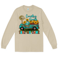Mushroom country roads take me home Long Sleeve Tee - RanaPortraitStore