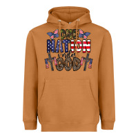 Meerkat one nation under god Heavyweight Hoodie - CowhideDigitalArt