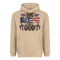 Mushroom one nation under god Heavyweight Hoodie - CowhideDigitalArt