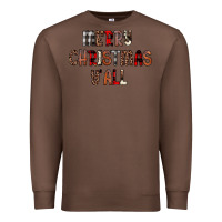 Chestnut merry christmas y all Premium Sweatshirt - JahusDesignShop
