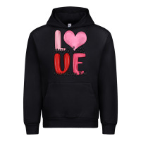 Black love never fails valentine s day Urban Hoodie - MaliasSmallBusiness