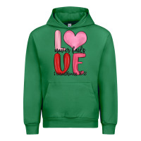 Emerald love never fails valentine s day Urban Hoodie - MaliasSmallBusiness