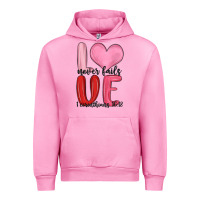 Fuchsia Pink love never fails valentine s day Urban Hoodie - MaliasSmallBusiness