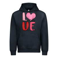 Navy love never fails valentine s day Urban Hoodie - MaliasSmallBusiness