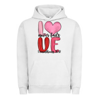 Pigment Lunar Rock love never fails valentine s day Urban Hoodie - MaliasSmallBusiness