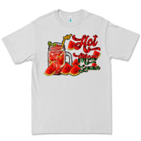 Dove Grey hot mom summer watermelon Premium Tee - RacoonDesign