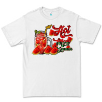White hot mom summer watermelon Premium Tee - RacoonDesign