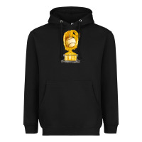 Black baseball throphy cup fa element Heavyweight Hoodie - FaDigitalArtStudio