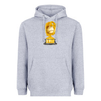 Heather Grey baseball throphy cup fa element Heavyweight Hoodie - FaDigitalArtStudio