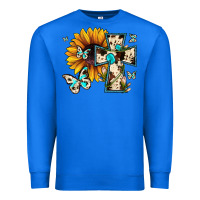 True Royal cross with sunflower Premium Sweatshirt - JahusDesignShop