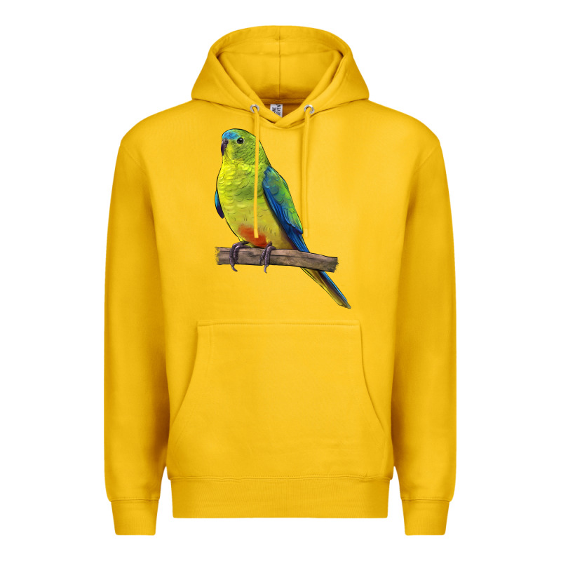 Neophema Parrot Premium Hoodie by LillyAllenDesigns | Teevron