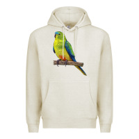 Oatmeal Heather Neophema Parrot Premium Hoodie - LillyAllenDesigns