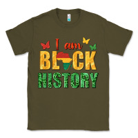 Army Green i am black history juneteenth Classic Tee - texasbilliewilder