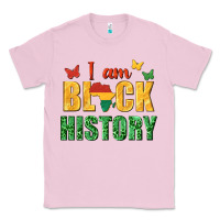 Bubblegum Pink i am black history juneteenth Classic Tee - texasbilliewilder