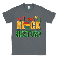 Charcoal Heather i am black history juneteenth Classic Tee - texasbilliewilder