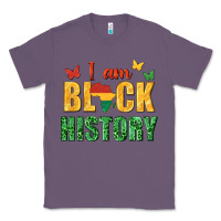 Lavender i am black history juneteenth Classic Tee - texasbilliewilder