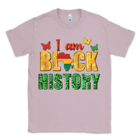 Lilac i am black history juneteenth Classic Tee - texasbilliewilder