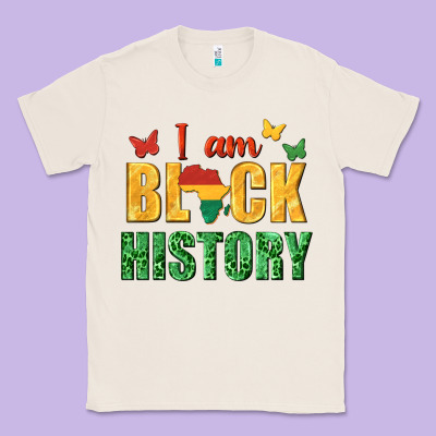 Classic Tee i am black history juneteenth