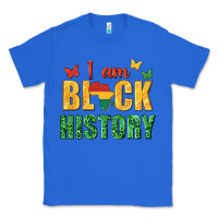 True Royal i am black history juneteenth Classic Tee - texasbilliewilder