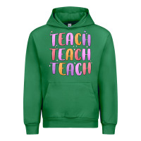 Emerald teach teach varsity Urban Hoodie - MaliasSmallBusiness