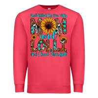 Cardinal god gifted me two titles mom and lolli  and i rock Premium Sweatshirt - JahusDesignShop